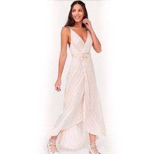 Kimchi Blue x Urban Outfitter Wrap Maxi Dress, M